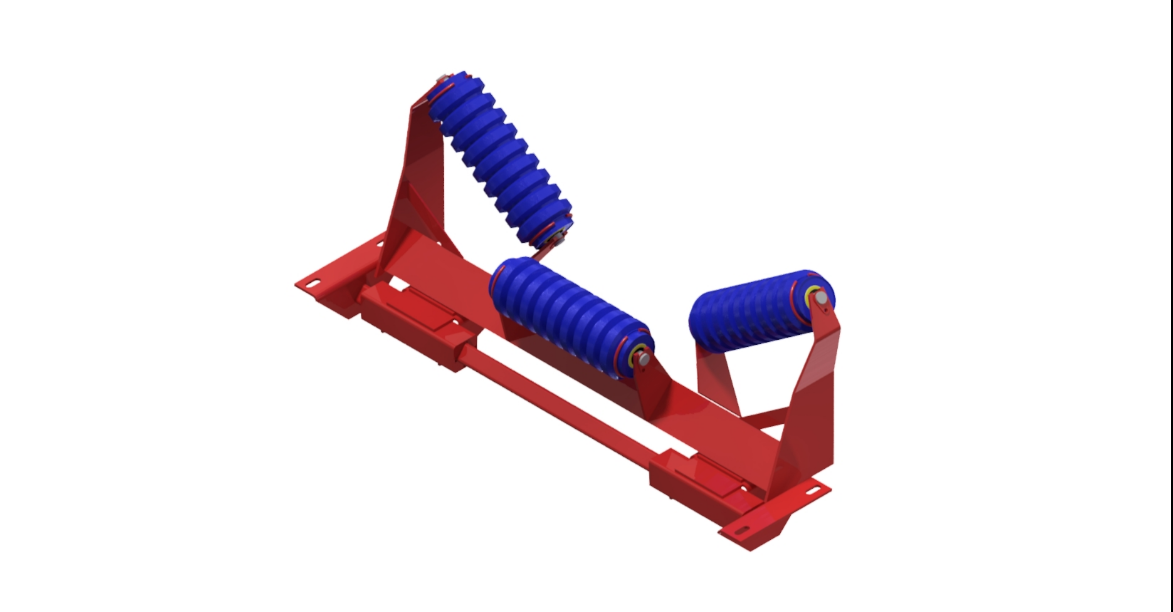 13. 3 Roller High Impact Torsion Frame